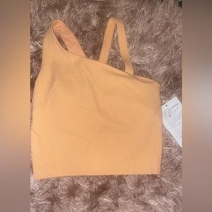 Lululemon Everlux asymmetrical tennis tank